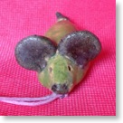 Ceramiczna myszka - wisior