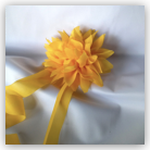 5 szt. Kwiatek żółty